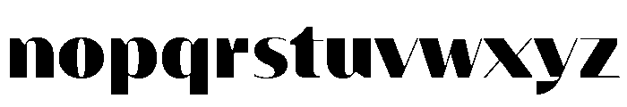 MaskulExtreme Heavy Font LOWERCASE