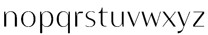 MaskulExtreme Light Font LOWERCASE