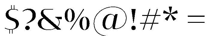 MaskulExtreme Regular Font OTHER CHARS