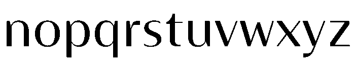 MaskulHigh Regular Font LOWERCASE
