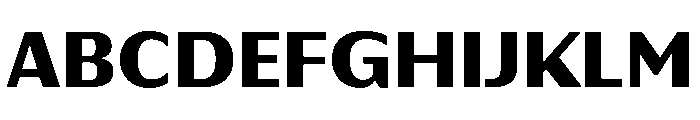 MaskulModerate ExtraBold Font UPPERCASE