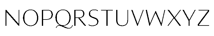 MaskulModerate Light Font UPPERCASE