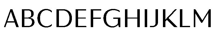 MaskulModerate Regular Font UPPERCASE