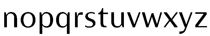 MaskulModerate Regular Font LOWERCASE