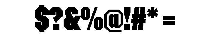 Materiel Black Font OTHER CHARS