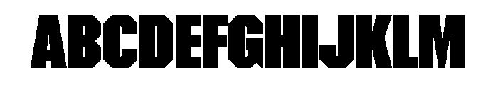 Materiel Black Font UPPERCASE