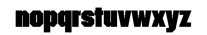 Materiel Black Font LOWERCASE