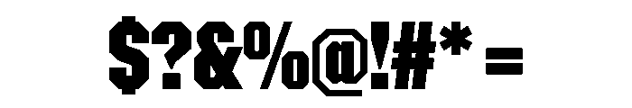 Materiel Bold Font OTHER CHARS