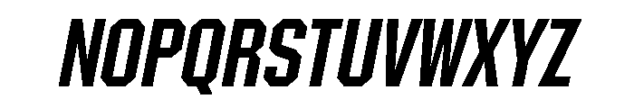 Materiel MediumItalic Font UPPERCASE