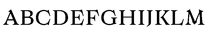 Matorral Book Font UPPERCASE