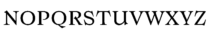 Matorral Book Font UPPERCASE