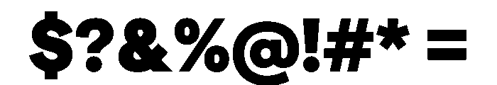 Matter TRIAL Black Instance Font OTHER CHARS