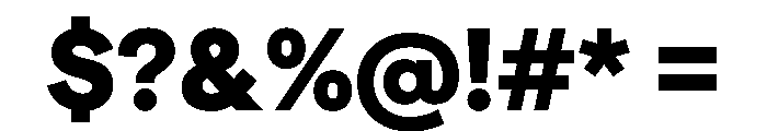 Matter TRIAL Heavy Instance Font OTHER CHARS