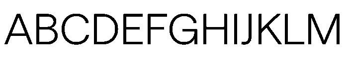 Matter TRIAL Light Instance Font UPPERCASE