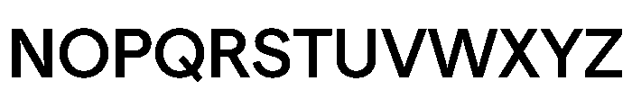 Matter TRIAL Medium Instance Font UPPERCASE