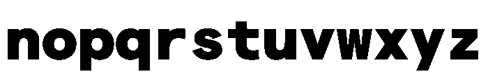 Matter TRIAL MonoBlack Instance Font LOWERCASE
