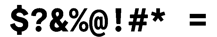 Matter TRIAL MonoBold Instance Font OTHER CHARS