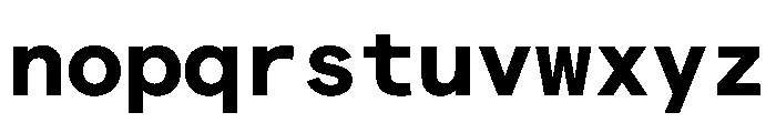 Matter TRIAL MonoBold Instance Font LOWERCASE