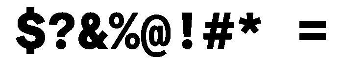 Matter TRIAL MonoHeavy Instance Font OTHER CHARS