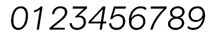 Matter TRIAL MonoLightItalic Instance Font OTHER CHARS
