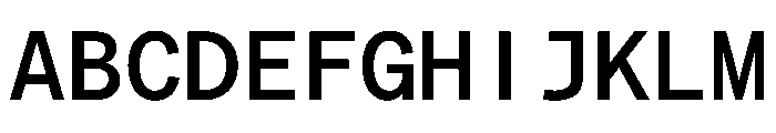 Matter TRIAL MonoMedium Instance Font UPPERCASE