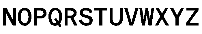 Matter TRIAL MonoMedium Instance Font UPPERCASE