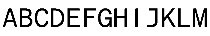 Matter TRIAL MonoRegular Instance Font UPPERCASE