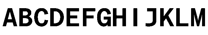 Matter TRIAL MonoSemiBold Instance Font UPPERCASE