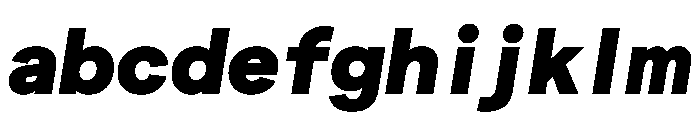 Matter TRIAL SemiMonoBlackItalic Instance FONT