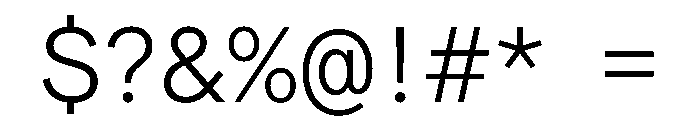 Matter TRIAL SemiMonoLight Instance Font OTHER CHARS