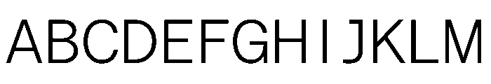 Matter TRIAL SemiMonoLight Instance Font UPPERCASE