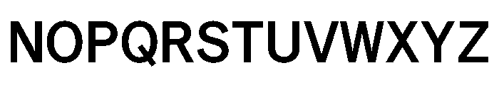 Matter TRIAL SemiMonoMedium Instance Font UPPERCASE