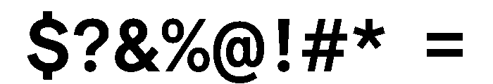 Matter TRIAL SemiMonoSemiBold Instance Font OTHER CHARS
