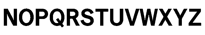 Matter TRIAL SemiMonoSemiBold Instance Font UPPERCASE