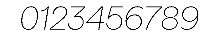 Matter TRIAL ThinItalic Instance Font OTHER CHARS