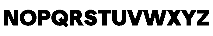 Matter TRIAL XHBlack Instance Font UPPERCASE