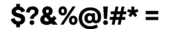 Matter TRIAL XHBold Instance Font OTHER CHARS