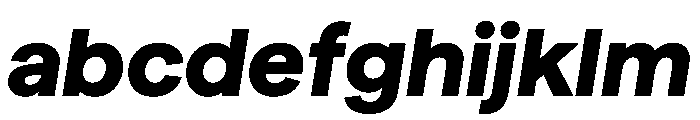 Matter TRIAL XHHeavyItalic Instance FONT