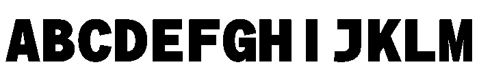 Matter TRIAL XHMonoBlack Instance Font UPPERCASE