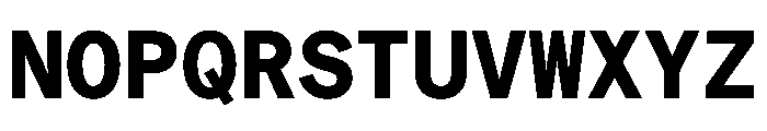 Matter TRIAL XHMonoBold Instance Font UPPERCASE