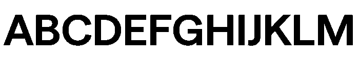 Matter TRIAL XHSemiBold Instance Font UPPERCASE