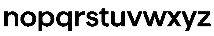 Matter TRIAL XHSemiBold Instance Font LOWERCASE