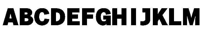Matter TRIAL XHSemiMonoBlack Instance Font UPPERCASE