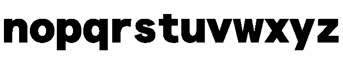 Matter TRIAL XHSemiMonoBlack Instance Font LOWERCASE