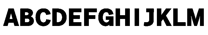 Matter TRIAL XHSemiMonoHeavy Instance Font UPPERCASE