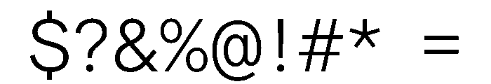 Matter TRIAL XHSemiMonoLight Instance Font OTHER CHARS