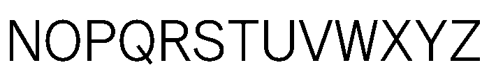 Matter TRIAL XHSemiMonoLight Instance Font UPPERCASE
