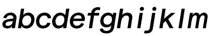 Matter TRIAL XHSemiMonoMediumItalic Instance FONT