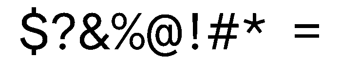 Matter TRIAL XHSemiMonoRegular Instance Font OTHER CHARS