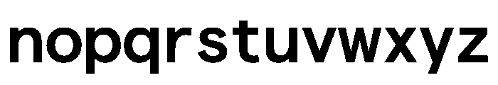 Matter TRIAL XHSemiMonoSemiBold Instance Font LOWERCASE